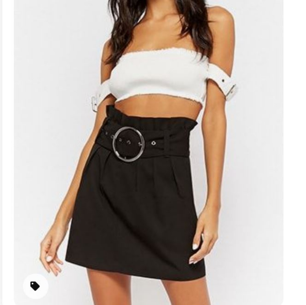 Paper bag skirt